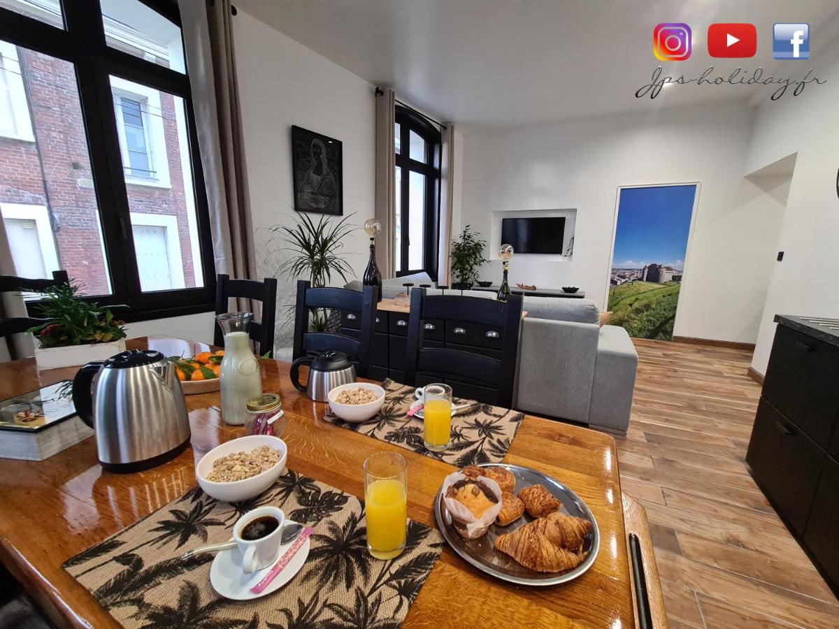 Quintessence By Jps Holiday, Splendide Appartement Au Coeur De Dieppe Exterior foto